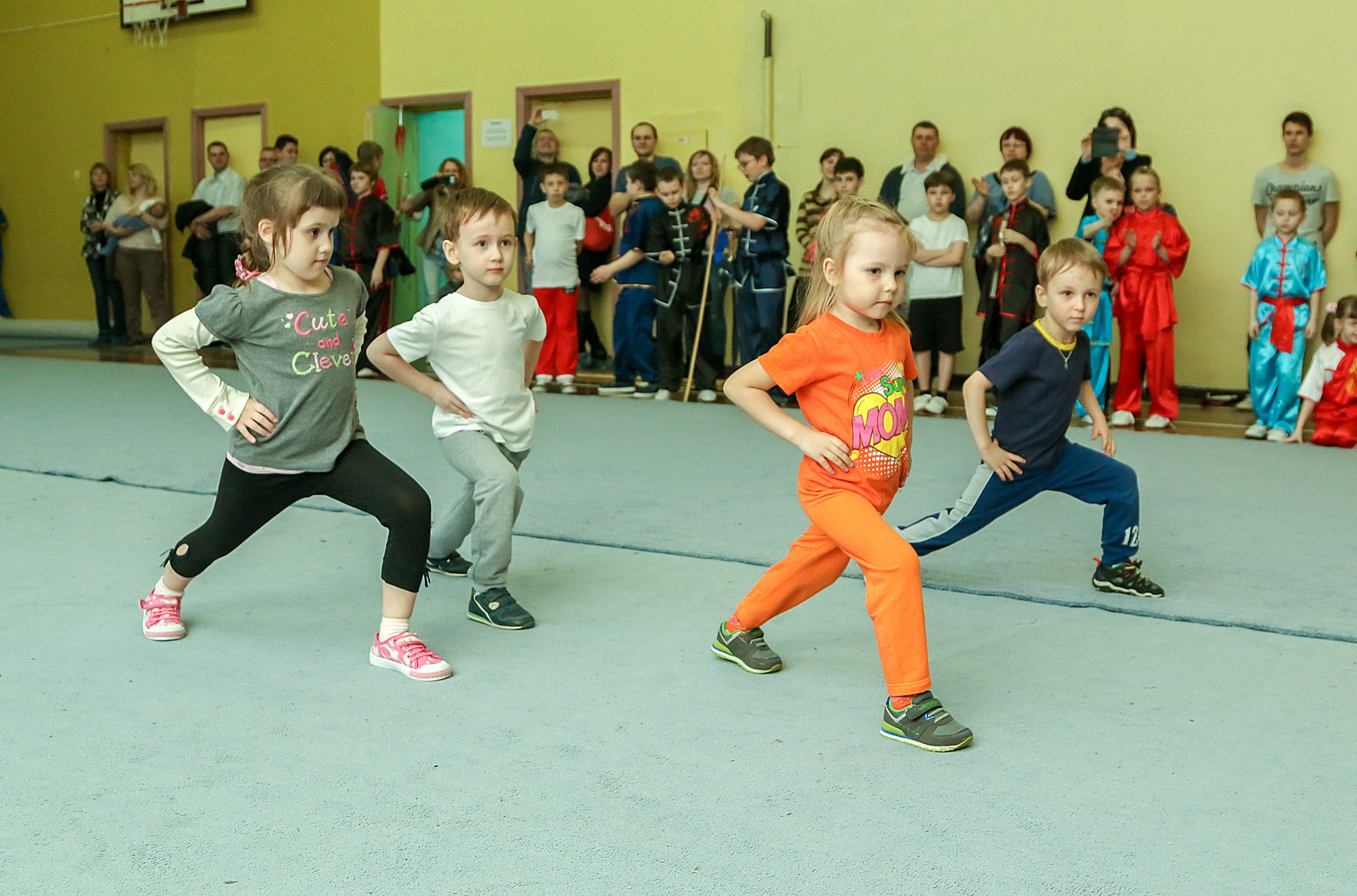 Ушу для дошкольников