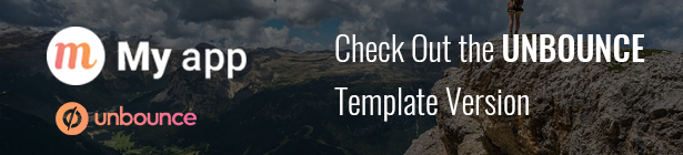 Myapp - App Promotional Landing Page Template