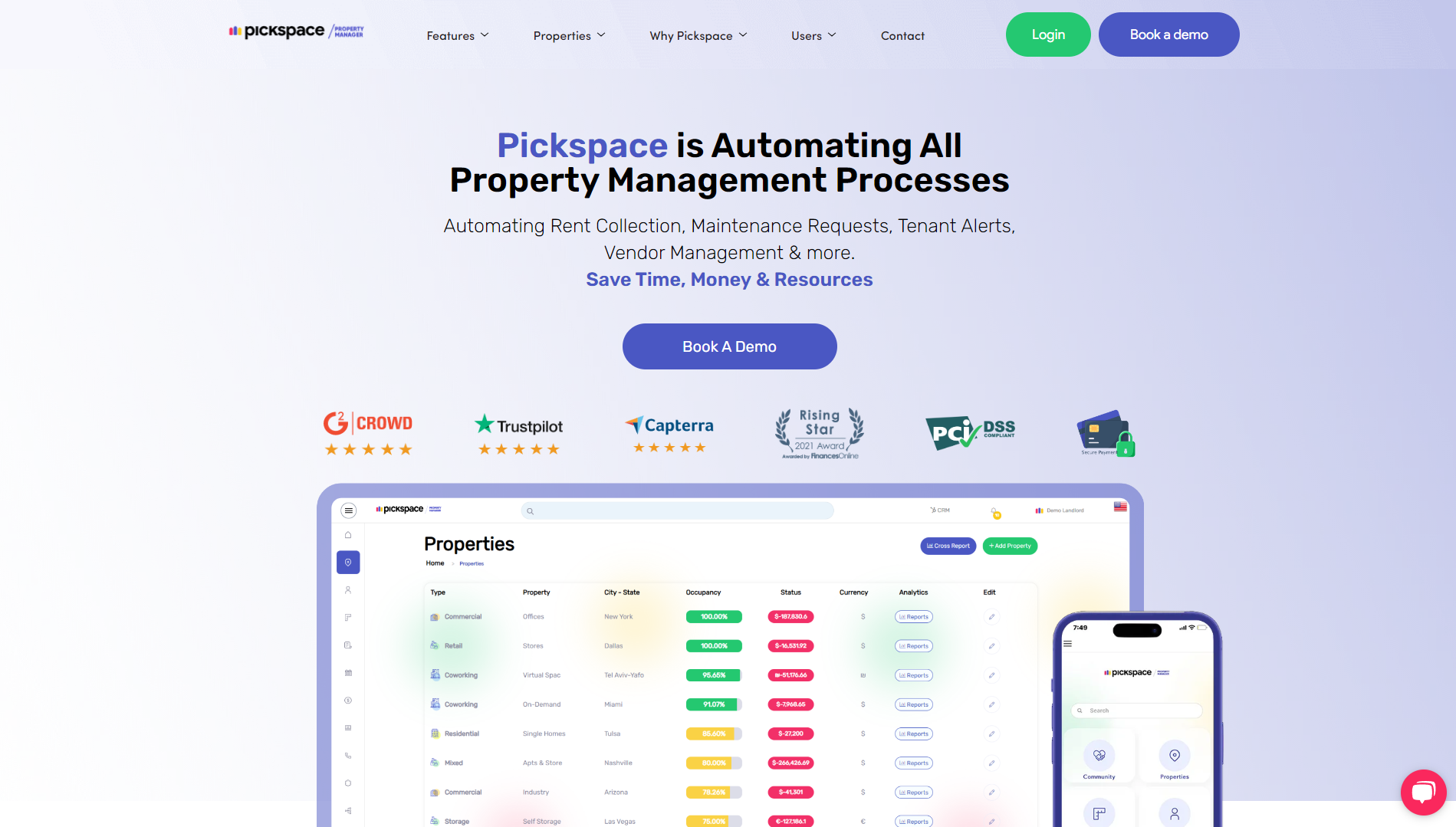 Schedule the Demo Pickspace