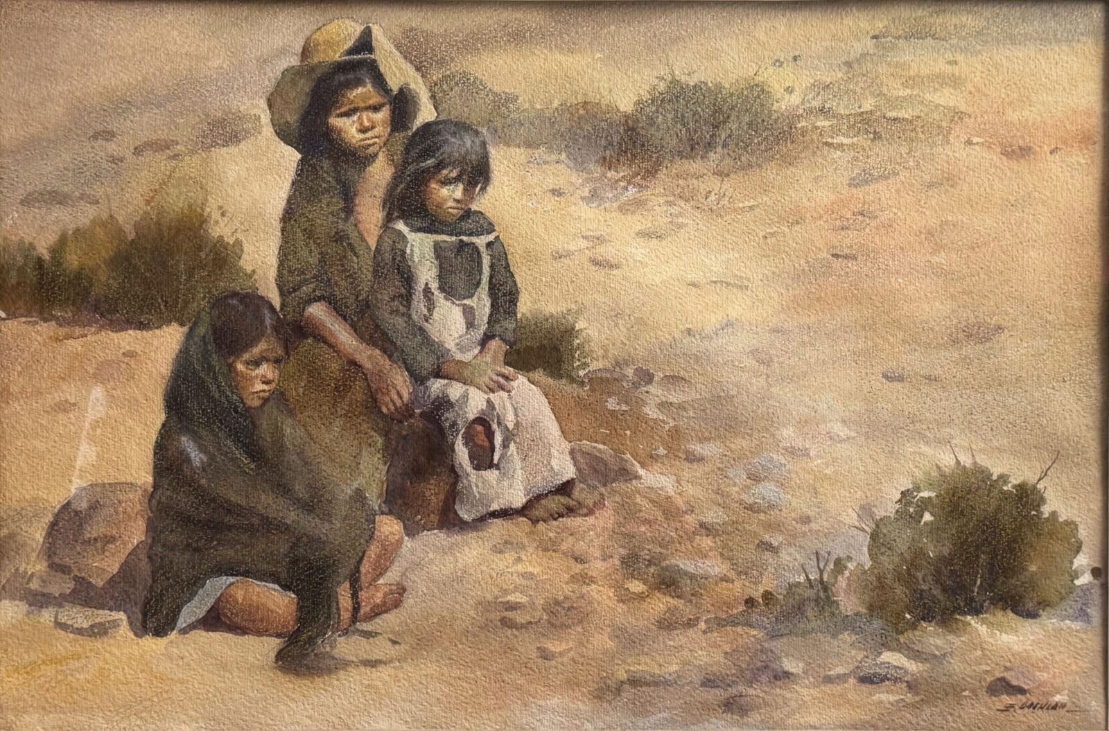 IMG_9345 Tres niños en el campo