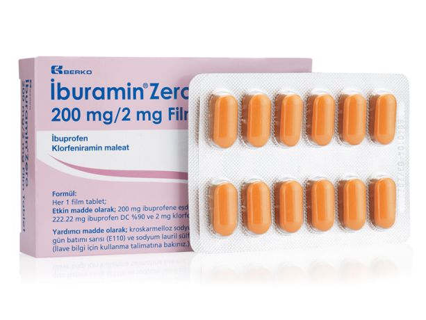 tablet formunda iburamin zero kutusu