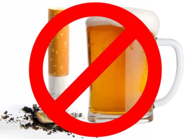 Hızlı hamile kalmak için alkol ve sigaradan uzak durun