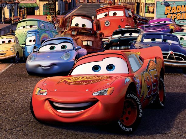 Cars filminden kare