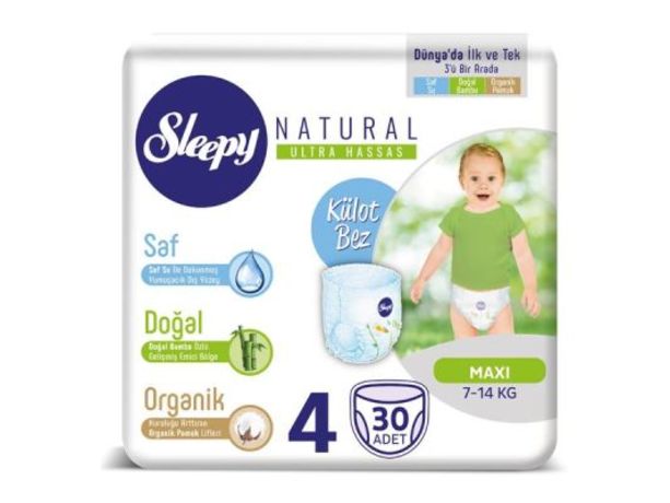 Sleepy Natural Bebek Bezi