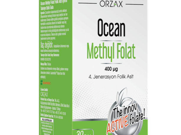 Orzax Ocean Methyl Folat Folik Asit