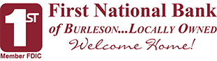 First National Bank of Burleson reviews