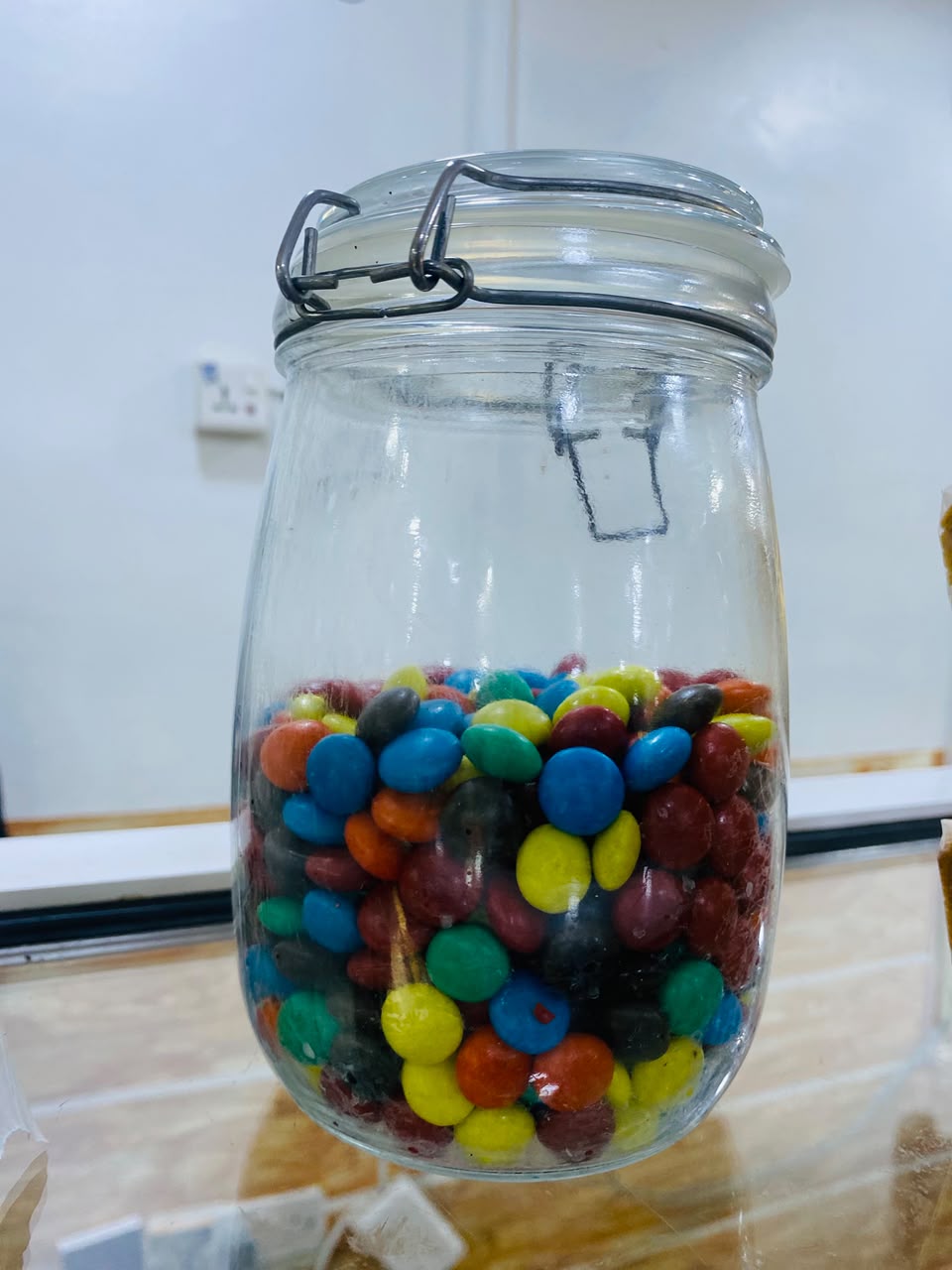 Skittles topping