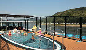 Sun Deck Pool aboard AmaPrima