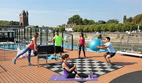 Group Fitness Classes on AmaWaterways