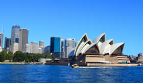 Skyline of Sydney, Australia