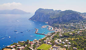 Azamara coastline of Capri