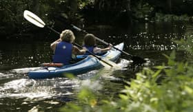 Kayak in the Goregeous Nahoon River