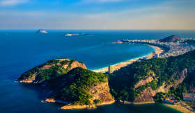 Copacabana Beach in Rio 