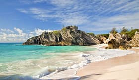 Horseshoe Bay Beach in Bermuda