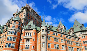 Chateau Frontenac in Quebec City, Canada