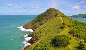 Carnival Cruise Lines Pigeon Island in St Lucia