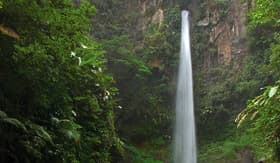 Carnival Cruise Lines Sari Sari Waterfall in Dominica