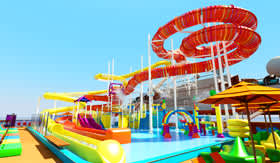 WaterWorks Aqua Park aboard Carnival Panorama