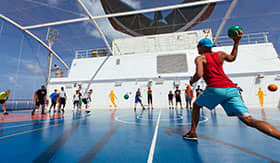 SportSquare aboard Carnival Spirit