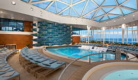 Solarium aboard Celebrity Apex