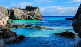 Celebrity Cruises beach near Horseshoe Bay Bermuda