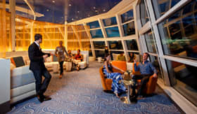 Celebrity Cruises Observation Lounge on Celebrity Eclipse