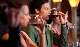 Celebrity Cruises variety of wines to taste