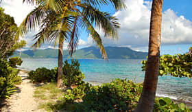 Cunard Line Beach in Jost Van Dyke, British Virgin Islands