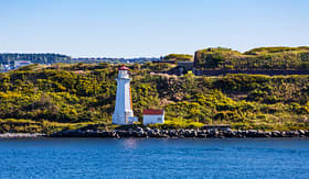 Cunard Line Lighthouse in Halifax, Nova Scotia