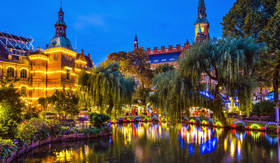 Europe CruiseTours Tivoli Gardens Copenhagen, Denmark