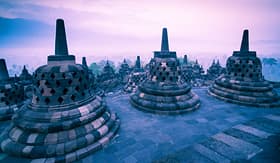 Holland America Line Borobudur Temple Yogyakarta Java Indonesia