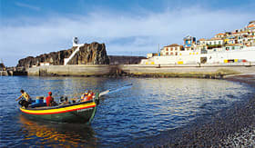 MSC Cruises boat ride along the coast of Funchal