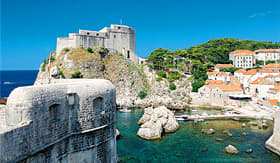 MSC Cruises coast line of Dubrovnik