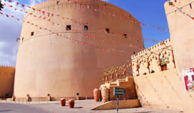 Nizwa Fort in Muscat, Oman