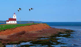 Lighthouse in Prince Edward Island, Canada