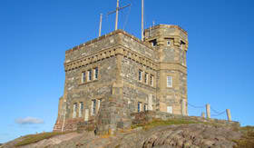Signal Hill Tower in St. Johns, Canada