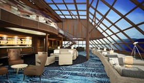 The Haven Observation Lounge aboard Norwegian Bliss