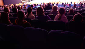 Norwegian Cruise Line audience watching stage show