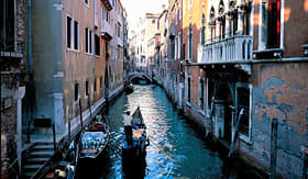 Norwegian Cruise Line gondola serenade in Venice