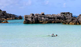 Norwegian Cruise Line snorkeling in Bermuda