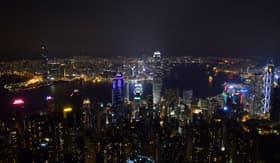 Norwegian Cruise Line - Hong Kong at Night