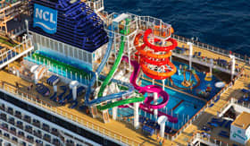 Norwegian Getaway Aqua Park Waterslides