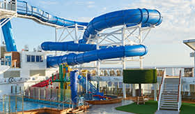 Aqua Park aboard Norwegian Joy