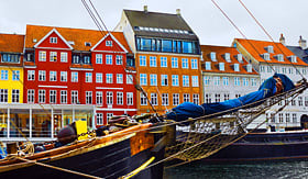 Oceania Cruises Copenhagen Denmark houses in Seafront Nyhavn