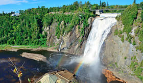 Oceania Cruises Montmorency Falls near Quebec City, Canada