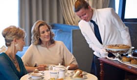 Oceania onboard activities Afternoon Tea