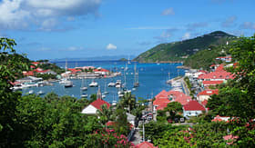 Princess Cruises Gustavia harbor St Barths french west indies