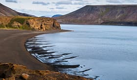 Princess Cruises Kleifarvatn the largest lake on the Reykjanes Peninsula in Iceland