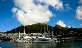 Princess Cruises Marigot has many secluded inlets that lead out of its harbor