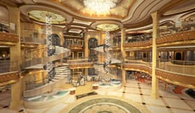 Royal Princess Atrium - Princess Cruises